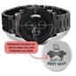 Best Man Proposal Gift, Custom Engraved Watch