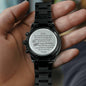 Personalized Volleyball Watch - Birthday Gift for Dad, Coach, or Player