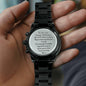Personalized Birthday Watch for Son from Mom – Timeless Gift of Love and Style