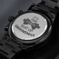Groomsman Watch Proposal Gift, Suit Up Groomsmen Watch, Personalized Wedding Day Accessory
