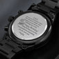 Personalized Volleyball Watch - Birthday Gift for Dad, Coach, or Player