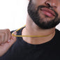 Personalized Groomsman Proposal Gift - Cuban Link Necklace With Message Card Groomsman Gift