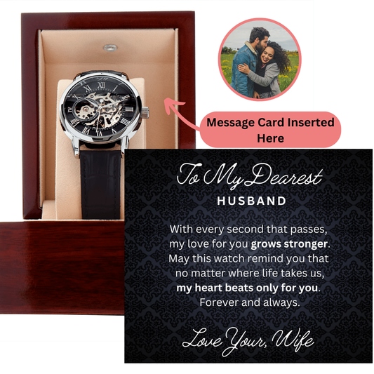 A Personalized Watch Gift To Husband