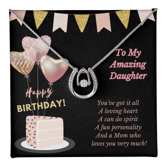 Birthday Necklace for Daughter from Mom – A Timeless Piece of Love and Luck