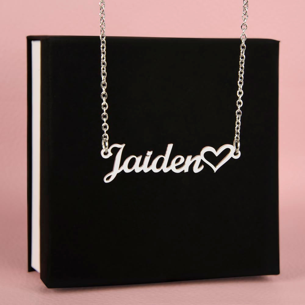 Personalized Graduation Gift - Customised Name Necklace For Daughter