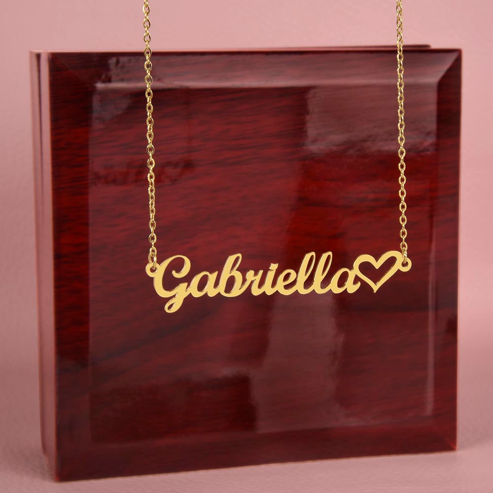 Personalized Graduation Gift - Customised Name Necklace For Daughter